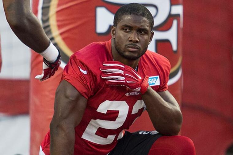 San Francisco 49ers running back Reggie Bush (23) during training camp at Levi's Stadium. (Kyle Terada/USA Today)