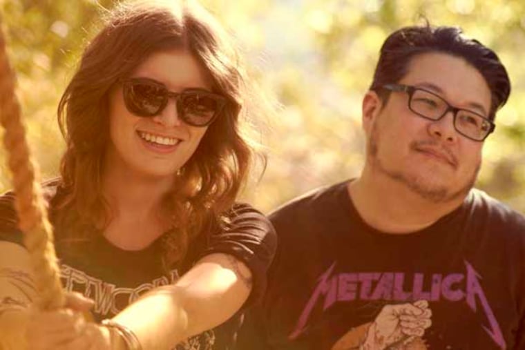 Best Coast.Bethany Cosentino and Bobb Bruno.
PHOTO: David Black