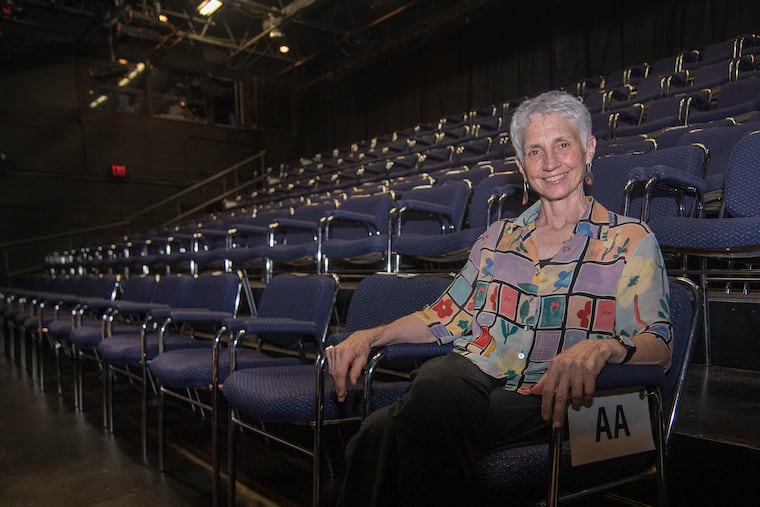 Abigail "Abbey" Adams is photographed at the People's Light Theater in Malvern, Pa. Monday, July 11, 2022.
