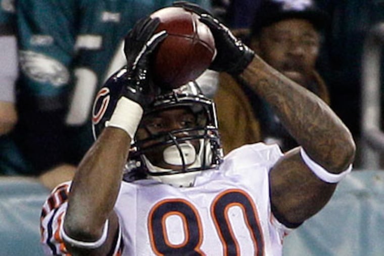 Bears wide receiver Earl Bennett has reclaimed his role as quarterback Jay Cutler's go-to target. (Matt Slocum/AP Photo)