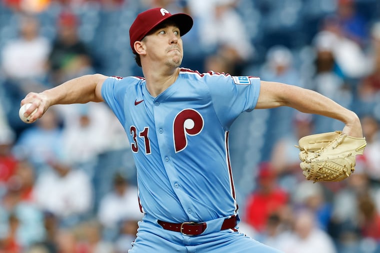 Walker Buehler threw five scoreless innings for the Phillies on Thursday night.