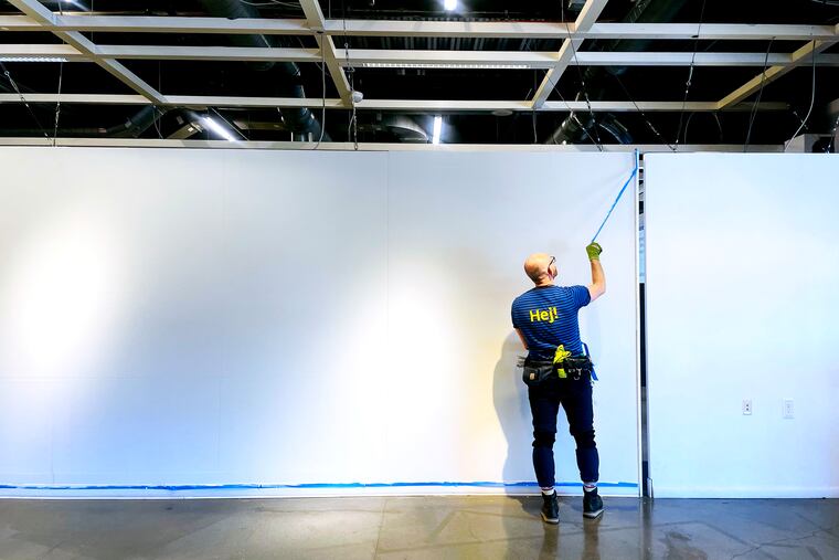 September 23, 2024: Looking for a funny IKEA caption here? Sorry, you’ll have to put it together yourself. Starting with a clean slate, in the South Philly branch (where Hej is Swedish for hello) of the world’s largest seller of furniture.