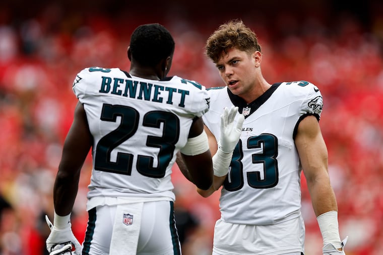 Like cornerbacks Jakorian Bennett's and Cooper DeJean's jersey numbers, there were some twos and threes in the Eagles power rankings roundup this week.