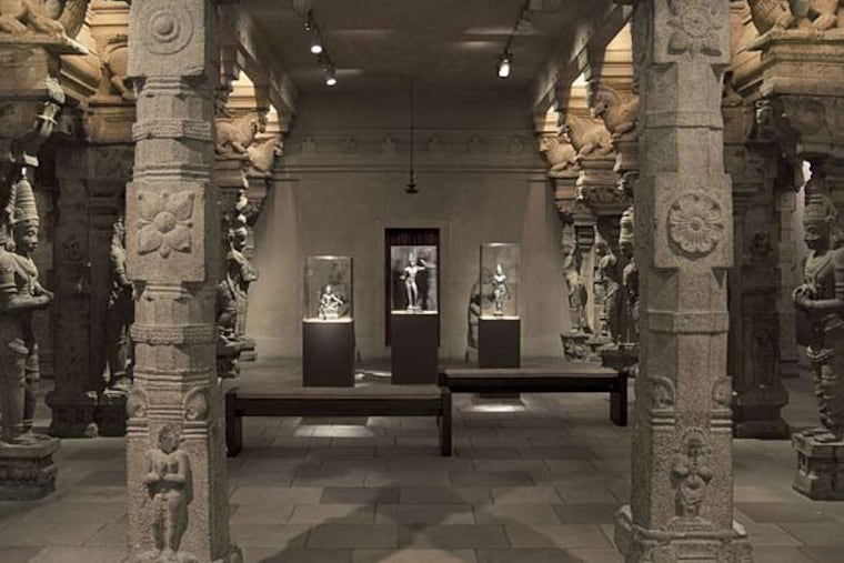 The Pillared Temple Hall exhibit will be retooled to focus on its religious roots. (Philadelphia Museum of Art)