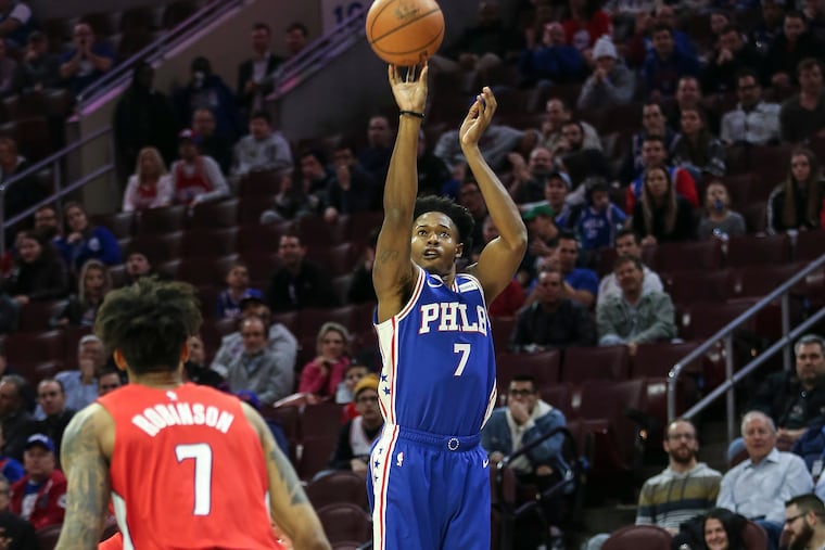 The Sixers waived forward Haywood Highsmith on Monday.