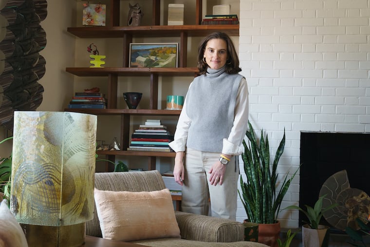 Christina Yorkston shown here in her home in Philadelphia, Monday, March 14, 2022.