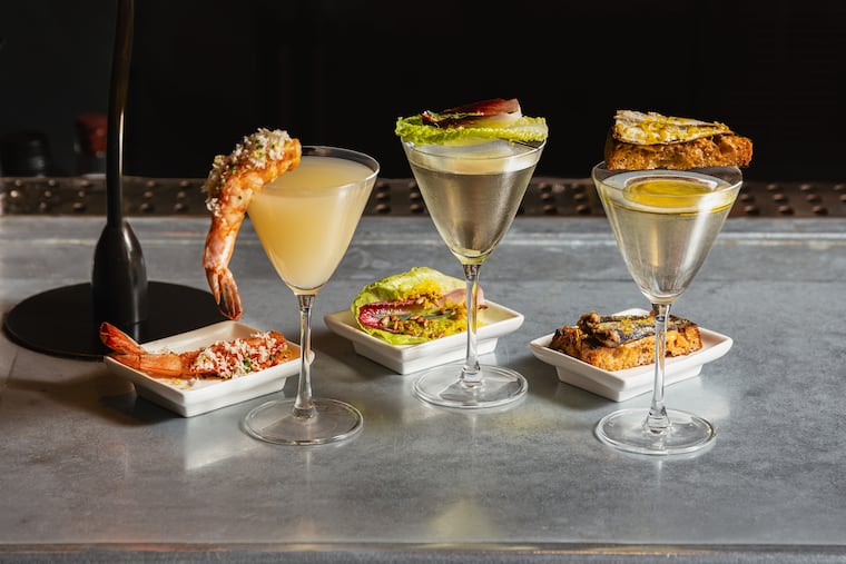 The new food-inspired cocktails at Vernick Fish in the Four Seasons.