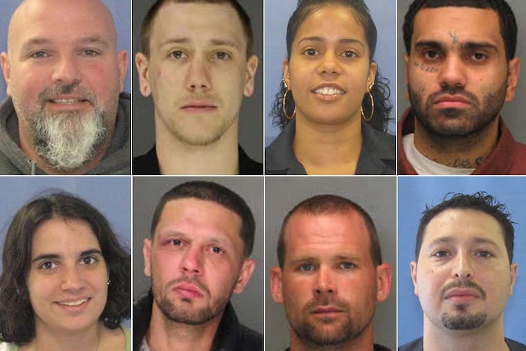 Douglas Keck, Steven Wambold, Ivelise Rodriquez, Victor Rodriguez, Vladislav Babayan, Ray Gibase, Richard Nicoletti and Brittany Pestcoe. ( Photos via handouts )