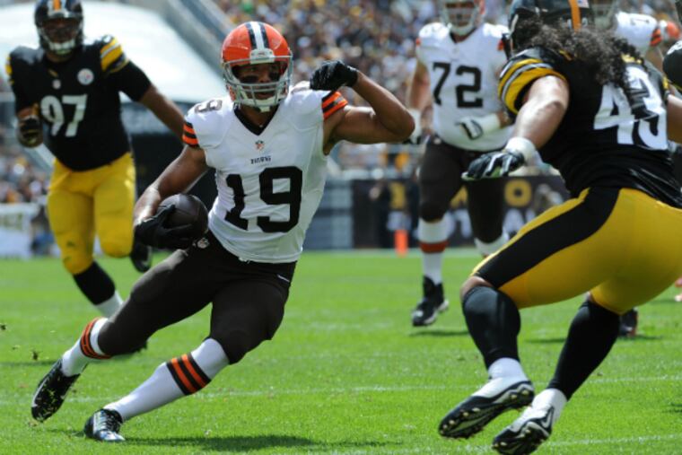 Miles Austin played only 12 games for the Browns last season.