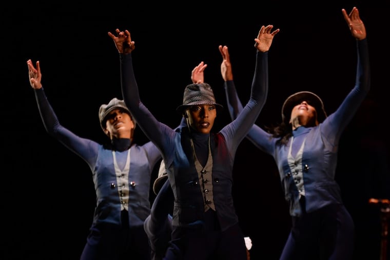 Philadanco in Sonia Dawkins’ “Pieces of My Heart,” which opens the company’s H-I-S-T-O-R-Y program.