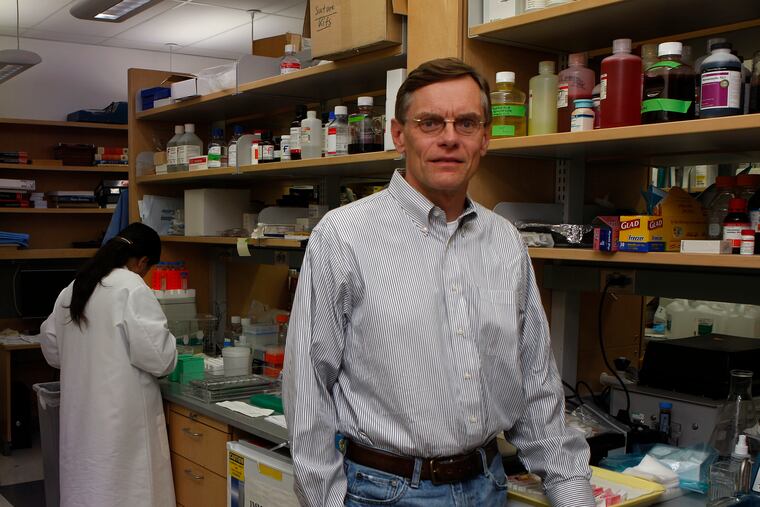 James M. Wilson, researcher in gene therapy at the University of Pennsylvania. His work is being applied to genetic treatments by a start-up company, Passage Bio, which has applied for an initial public stock offering (IPO).