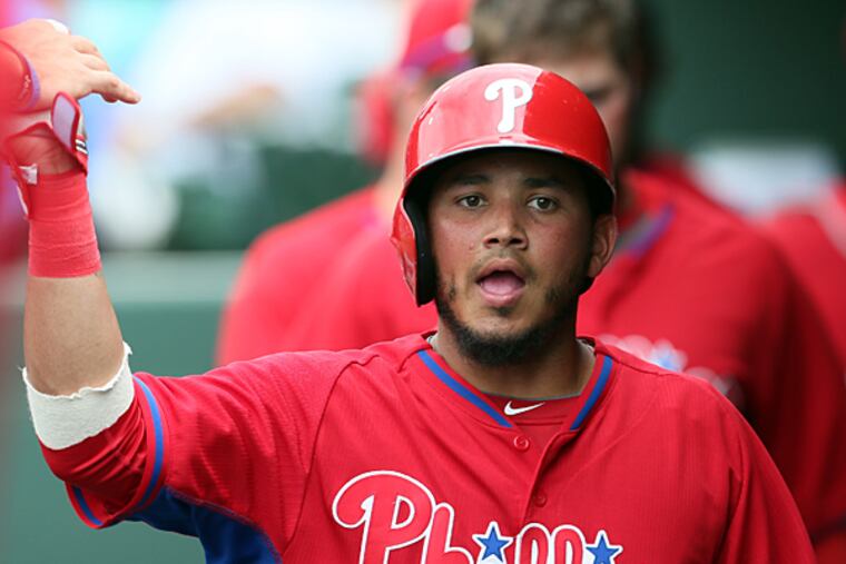 The Phillies' Freddy Galvis. (Yong Kim/Staff Photographer)