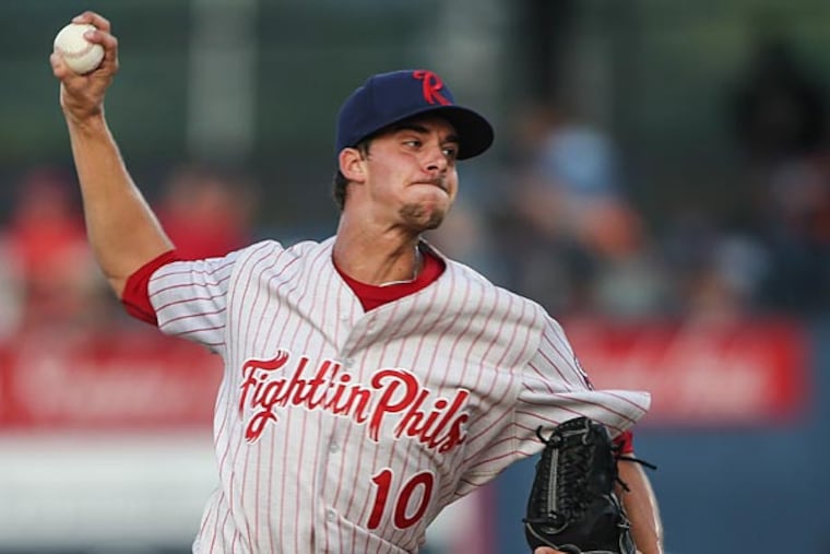 Aaron Nola will get a start during spring training. (Steven M. Falk / Staff Photographer)