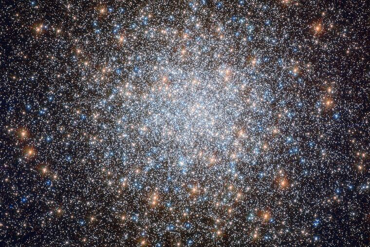 Messier 3, shown in this image from the Hubble Space Telescope from NASA and the European Space Agency, contains half a million stars.