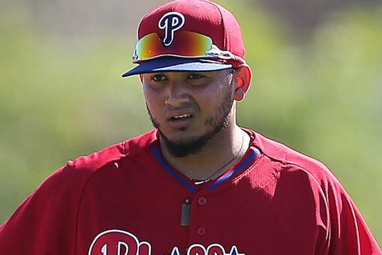 The Phillies' Freddy Galvis. (David Maialetti/Staff Photographer)