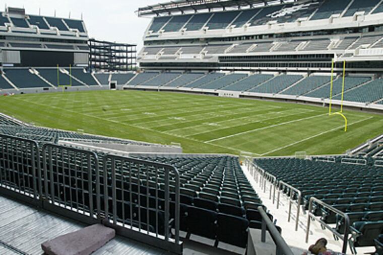 The NFL is making its highly popular NFL RedZone Channel available in every stadium this season. (AP Photo/H. Rumph, Jr.)