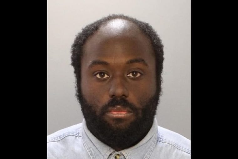 Antoine Guyton was charged with institutional vandalism, criminal mischief, and related offenses for allegedly vandalizing the Israeli flag on the Benjamin Franklin Parkway.