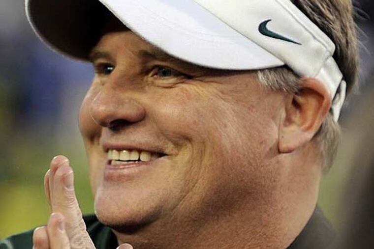 New Eagles head coach Chip Kelly is a native of Manchester, New Hampshire. (Greg Wahl-Stephens/AP file)