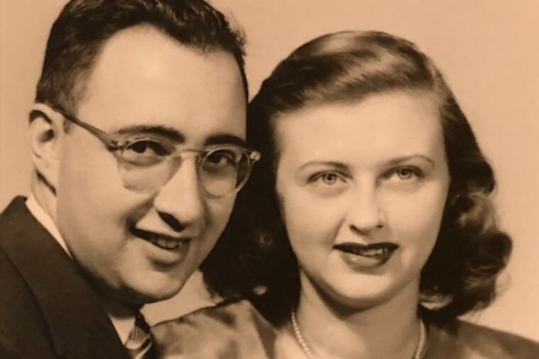 Evelyn S. Kritchevsky and husband David.