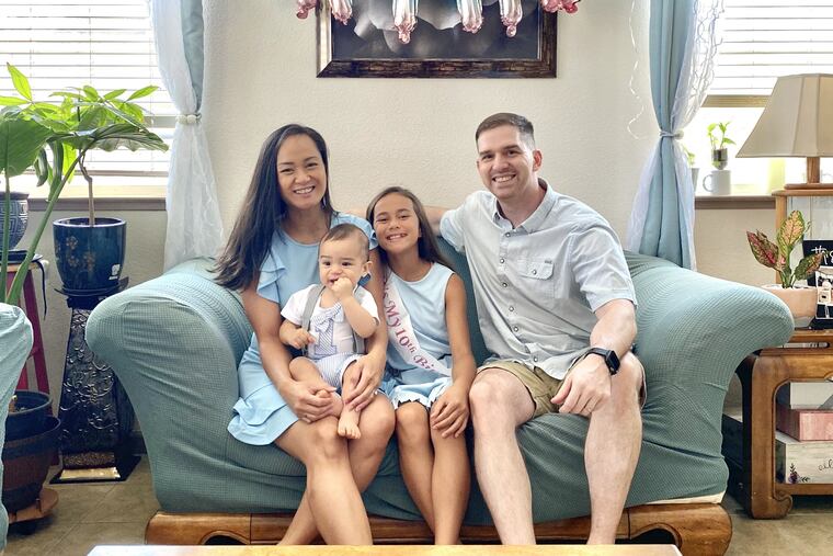 Florence Brown and her family shared this photo and a heartfelt letter to seal the deal on their new home. The real estate market has pushed buyers like Brown to make risky offers and add personal touches to try to secure homes.