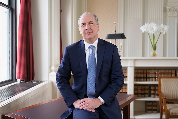 Longtime corporate lawyer Lou Petroni has taken over as chairman of the Montgomery McCracken law firm and is focused on growth.