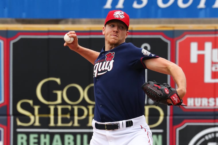 Nick Pivetta struck out 14 for the Lehigh Valley IronPigs on Sunday.