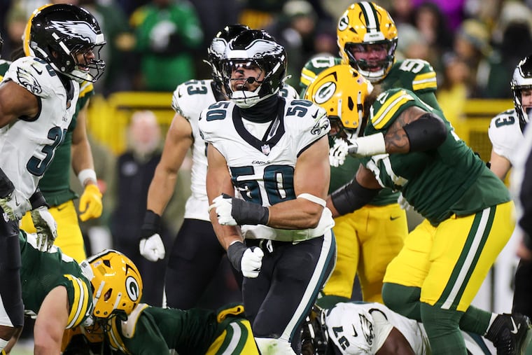 Jaelan Phillips pressured the quarterback, defended the run, and was directly involved in a pivotal late fourth-down stop.