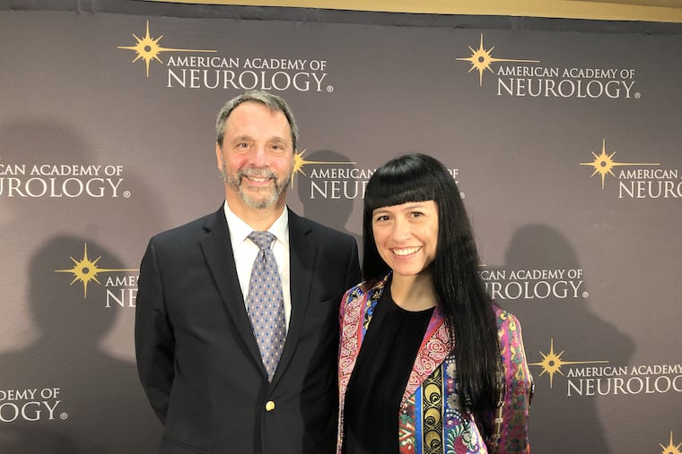 John Piacentini of UCLA and Tamara Pringsheim of the University of Calgary discussed new treatment guidelines Monday at the annual meeting of the American Academy of Neurology meeting in Philadelphia.