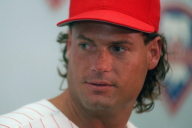Former Phillies catcher Darren Daulton, seen here in an August 1994 file photo. (Akira Suwa/Staff file photo)
