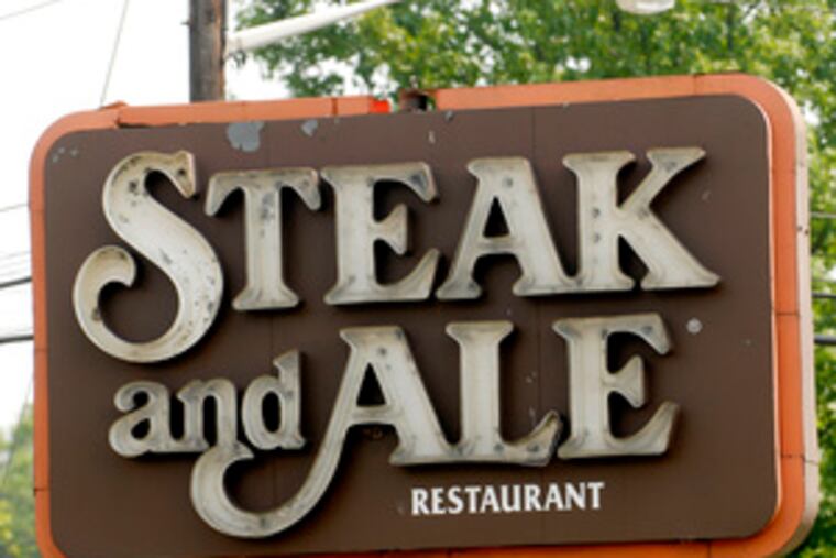 Troubled signs for parent of Bennigan's and Steak & Ale, above; and Boscov's, region's last family-owned department store.