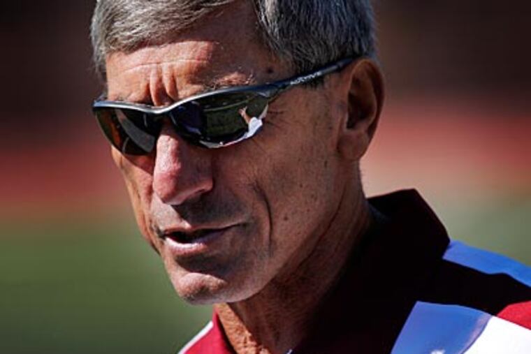 Al Bagnoli's Quakers have gone unbeaten in the Ivy League the last two seasons. (Alejandro A. Alvarez/Staff file photo)