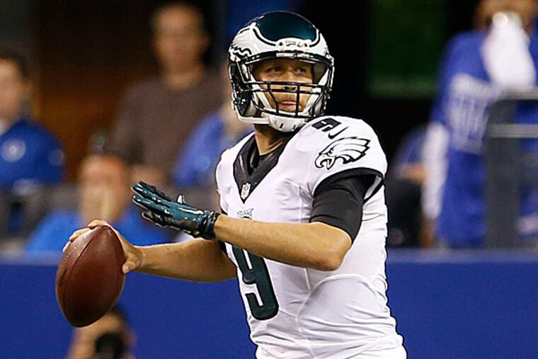 Eagles quarterback Nick Foles. (Yong Kim/Staff Photographer)
