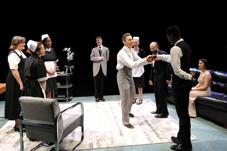 The cast of the Quintessence Theatre Company production of “My Fair Lady,” through Dec. 23.