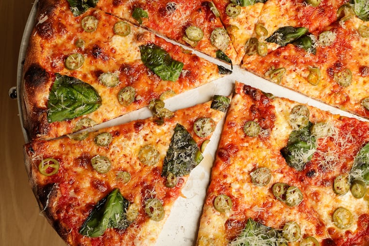 The arrabiata pizza from Pizzeria Beddia in Fishtown.