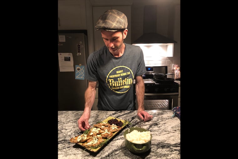 Columnist Mike Newall took up cooking after quitting beer last year.