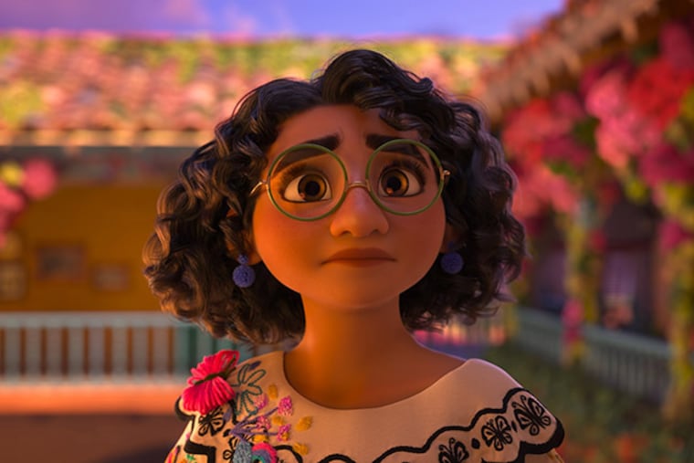 Mirabel Madrigal struggles to fit into a family where everyone has been blessed with magical powers - everyone but her. Determined to prove she belongs within this extraordinary family, she strives to contribute in meaningful ways-denying to everyone, including herself, that she feels all alone, even in her own house. CREDIT: Disney