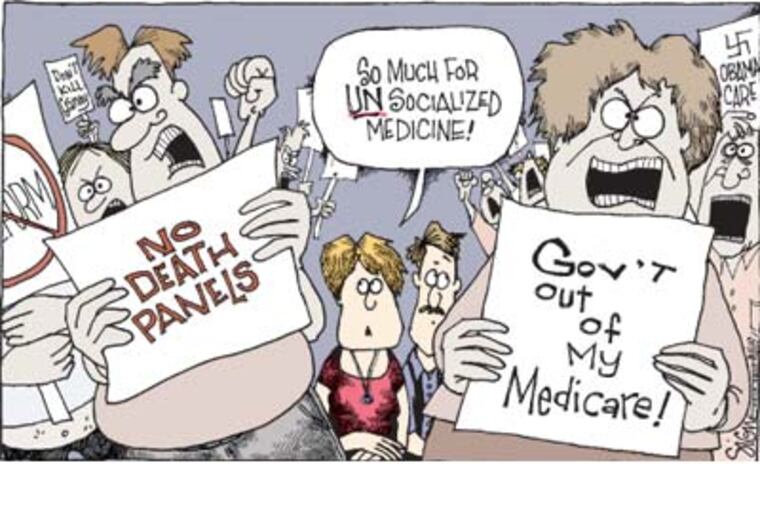 Cartoon by Signe Wilkinson/Daily News