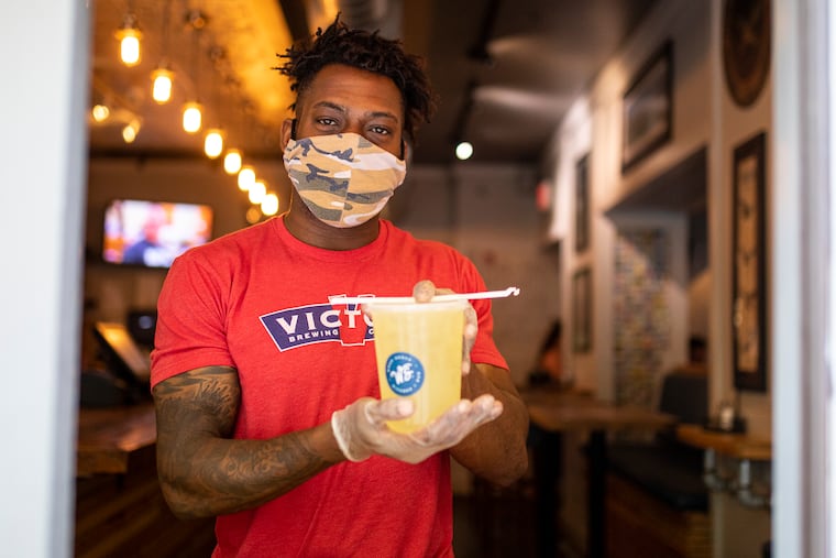 Cocktails to-go — like this margarita from Wrap Shack in Midtown Village — provided Pennsylvania restaurants and bars a pandemic lifeline starting last May. They may become permanent, if the legislature allows.