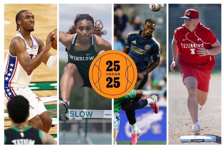Tyrese Maxey (from left), Jasmine Jackson, Neil Pierre, and Aidan Miller missed our list for different reasons.