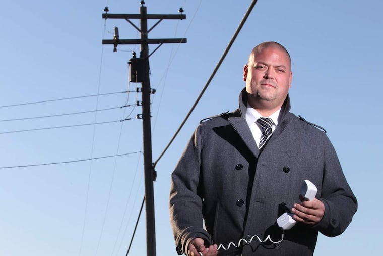 Tim Van Meter, of Van Meter Farms and Christmas Trees, says his phone doesn't work when it rains, Verizon never extended DSL to his house and the cable doesn't reach him.