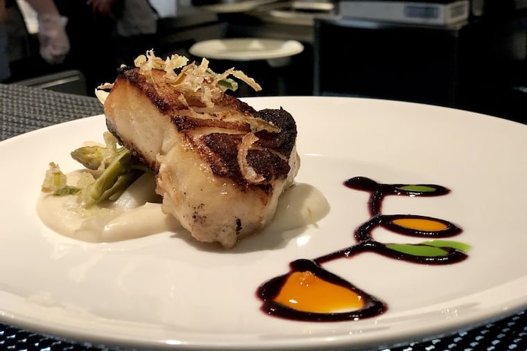 Patagonian toothfish at Sushi Hatsu.