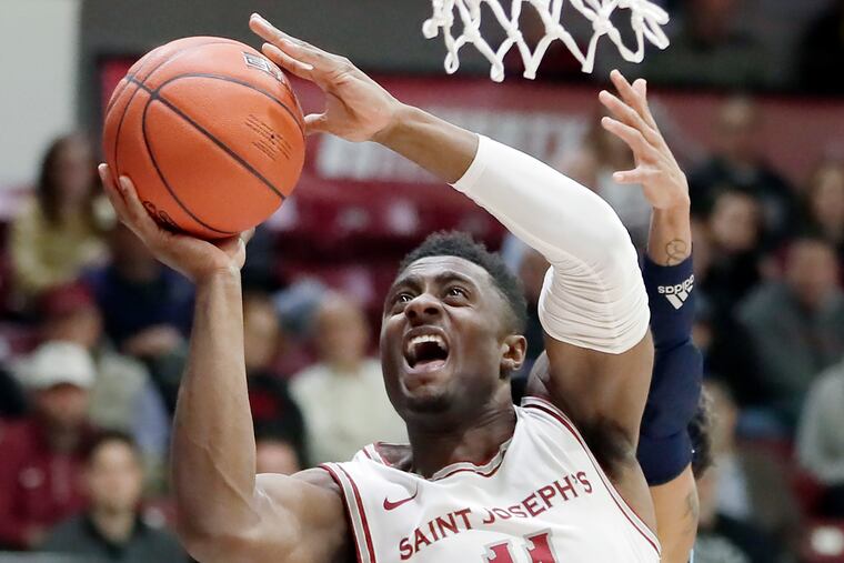 St. Joseph's Toliver Freeman had 10 points in the loss.