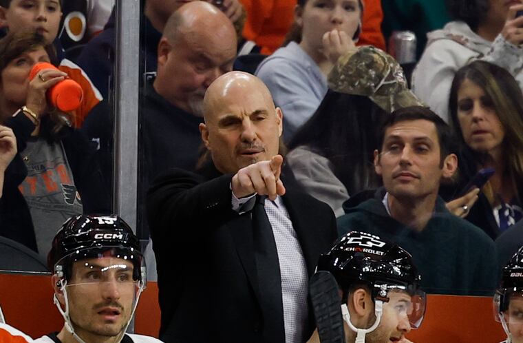Flyers head coach Rick Tocchet is serving as an assistant coach for Team Canada.