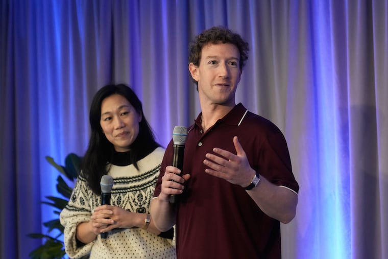 Meta CEO Mark Zuckerberg (right) and his wife, Priscilla Chan, have aded a castle in Waterford County, Ireland, to their real estate portfolio.