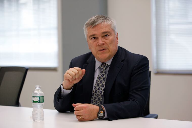 Penn State University's president Eric J. Barron