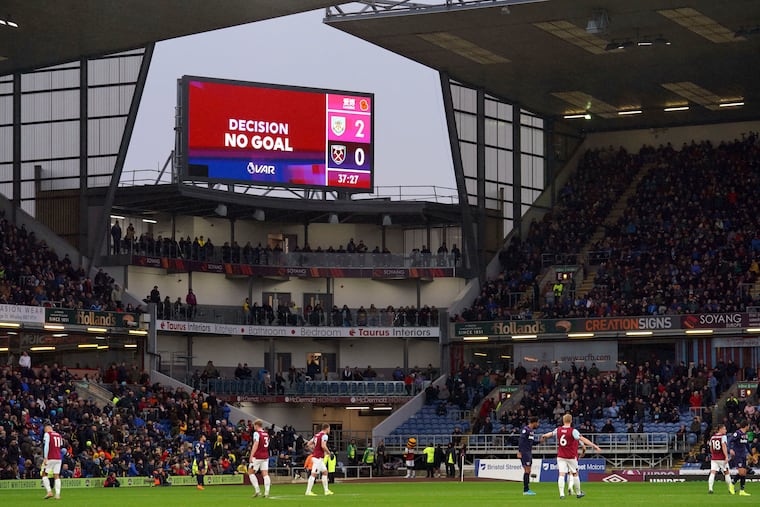 Referees in the English Premier League have been widely criticized for being excessively rigid in their use of video reviews.