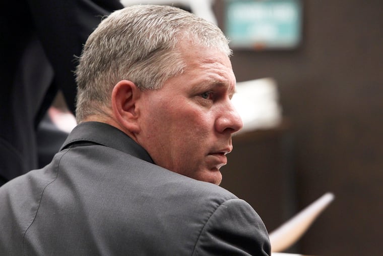 In this Dec. 3, 2012, photo, former baseball player Lenny Dykstra sits during his sentencing for grand theft auto in Los Angeles.