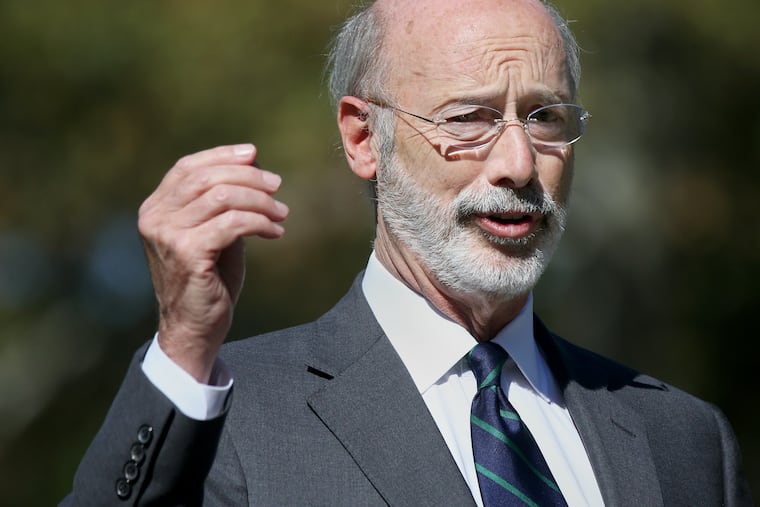 Pennsylvania Gov. Tom Wolf in Philadelphia last year.