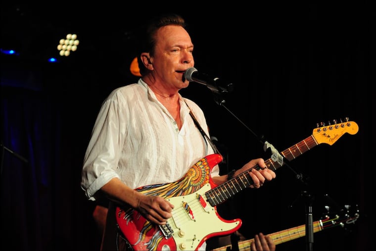 David Cassidy performing live in concert in New York City in March 2016. The former teen star of The Partridge Family died of liver failure on Tuesday.