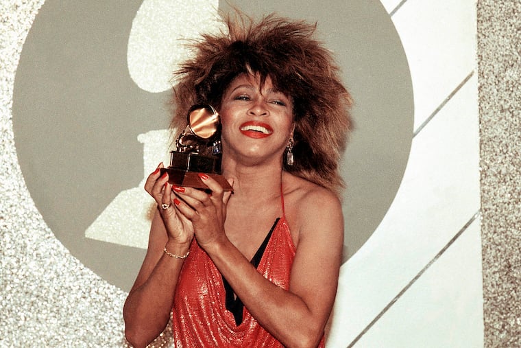 Tina Turner with a Grammy award in 1985. Turner, the unstoppable singer and stage performer, died after a long illness at her home in Küsnacht near Zurich, Switzerland, according to her manager. She was 83. (AP File)
